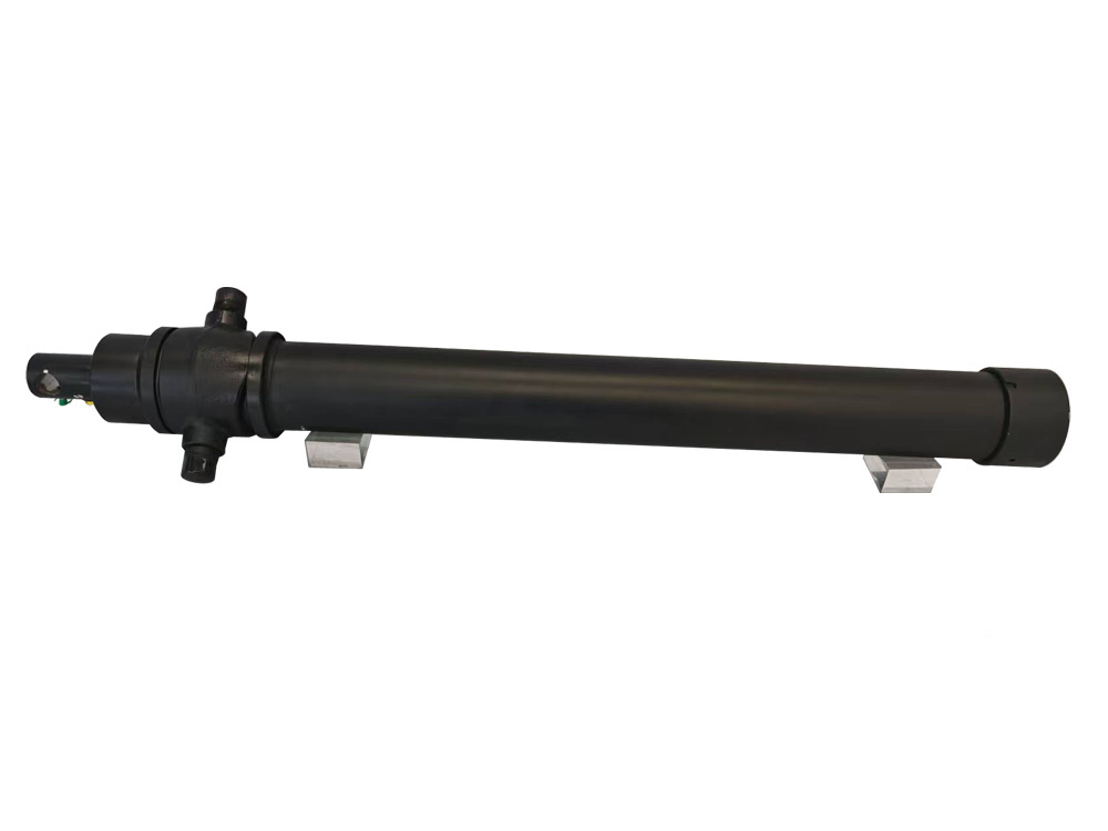 Push type multi-stage sleeve hydraulic cylinder